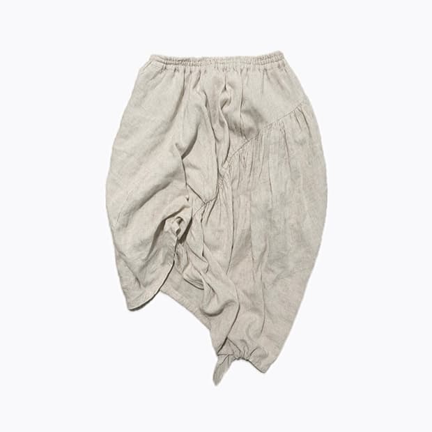 gomme unbalanced skirt