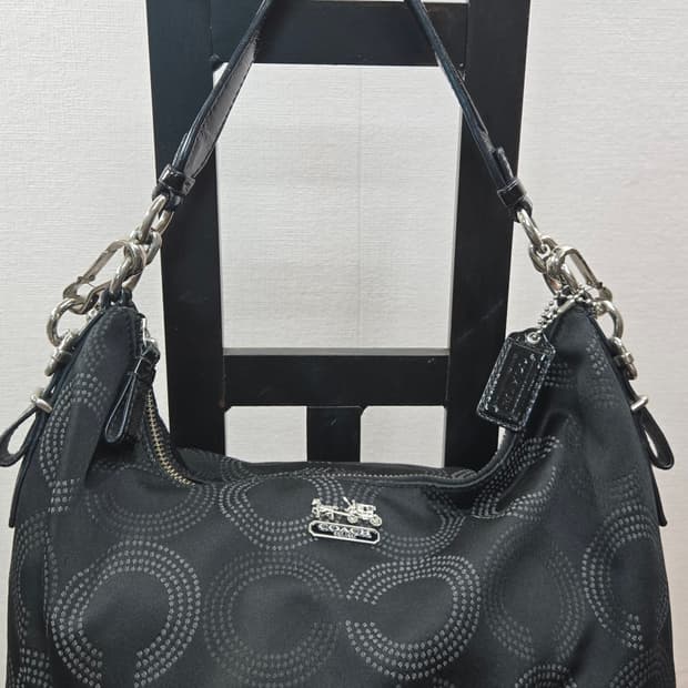 COACH 코치 옵아트 호보 숄더백 2WAY 크로스백