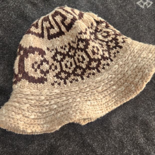 니트모자(공효진모자♡)뜨개모자