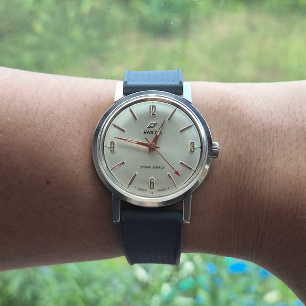 1960년대 에니카 enicar 빈티지 수동시계