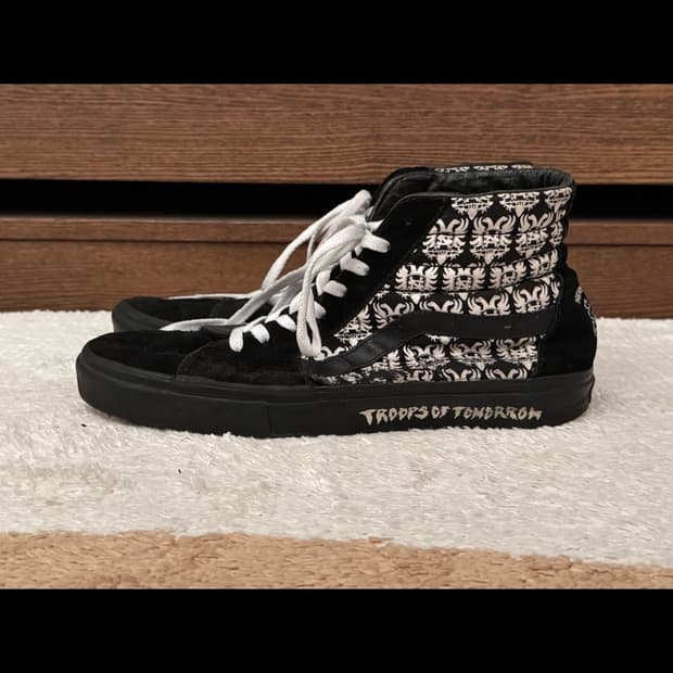 반스 슈프림 네이버후드 콜라보 스케이트하이