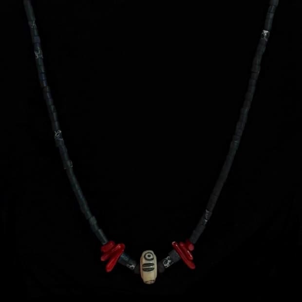 coral bone necklace