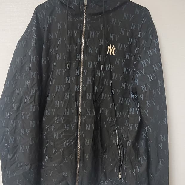 MLB NY 양키스 바람막이 후드 자켓