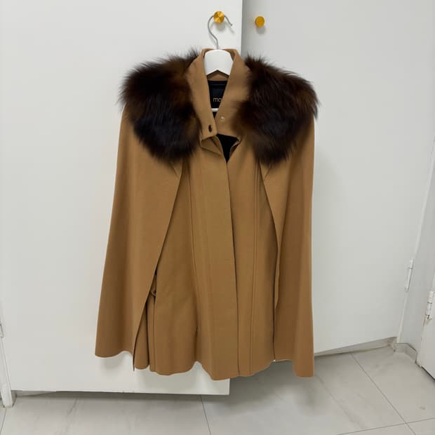 MAJE 마쥬 케이프 코트