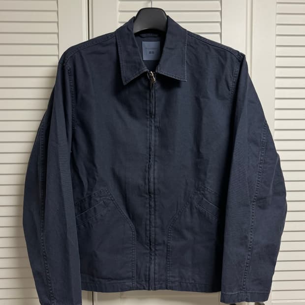 유니클로 JWA 집업블루종