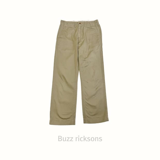 30)buzz ricksons 버즈릭슨 오리지널 스펙 치노팬츠 베이지