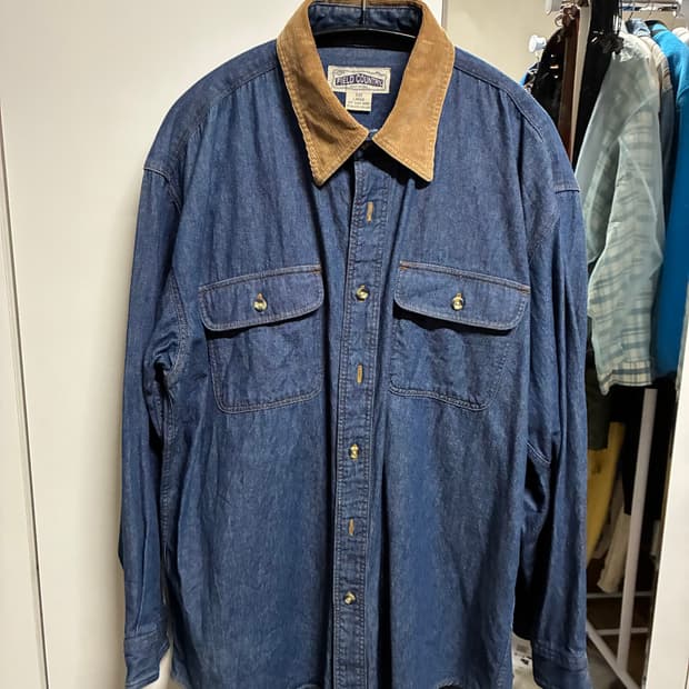 [새상품] 빈티지 데님 셔츠 L/100