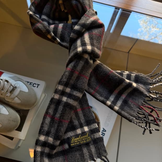 이태리 메이드 램스울 머플러