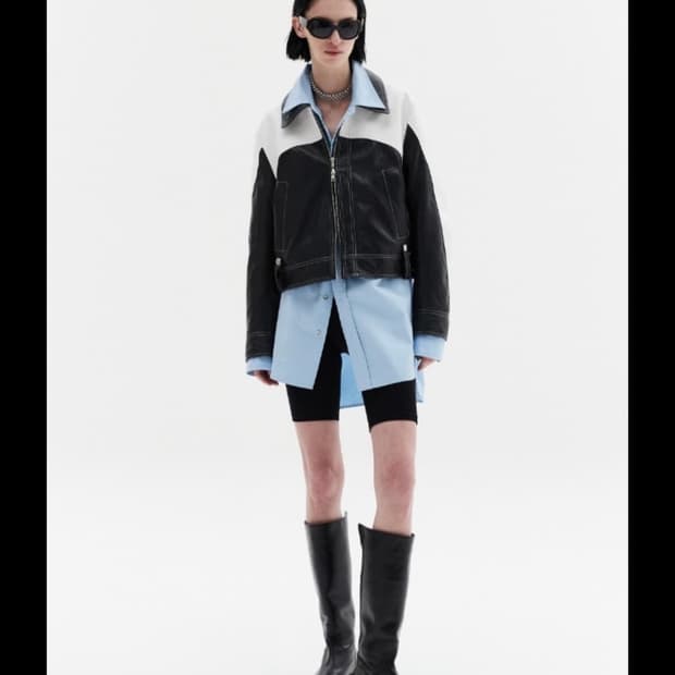 더일마 에코레더자켓