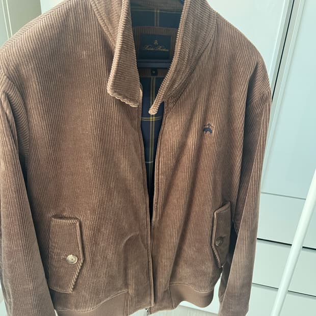 [M]브룩스브라더스 해링턴 자켓 브라운 코듀로이 골덴