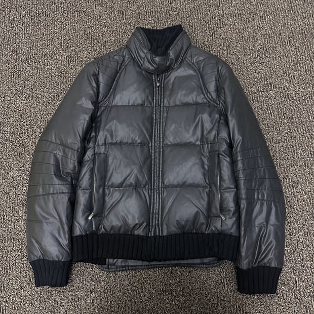 솔리드옴므 우영미 여성 덕다운 패딩 블랙 95(M)