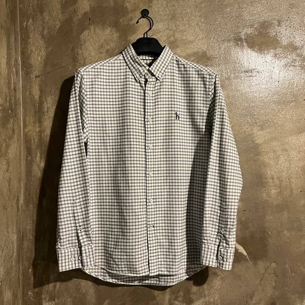 헤지스 체크셔츠