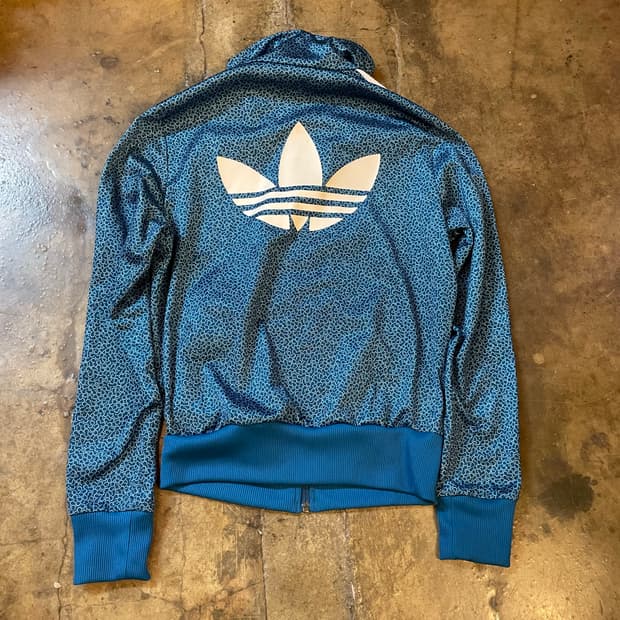 아디다스 유로파 빅로고 트랙탑 져지 자켓