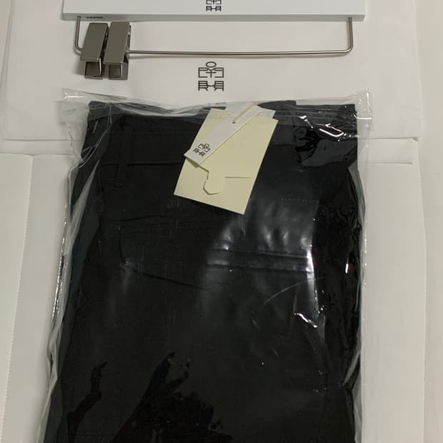 폴리테루 벨티드 카고 팬츠 1.2v 블랙