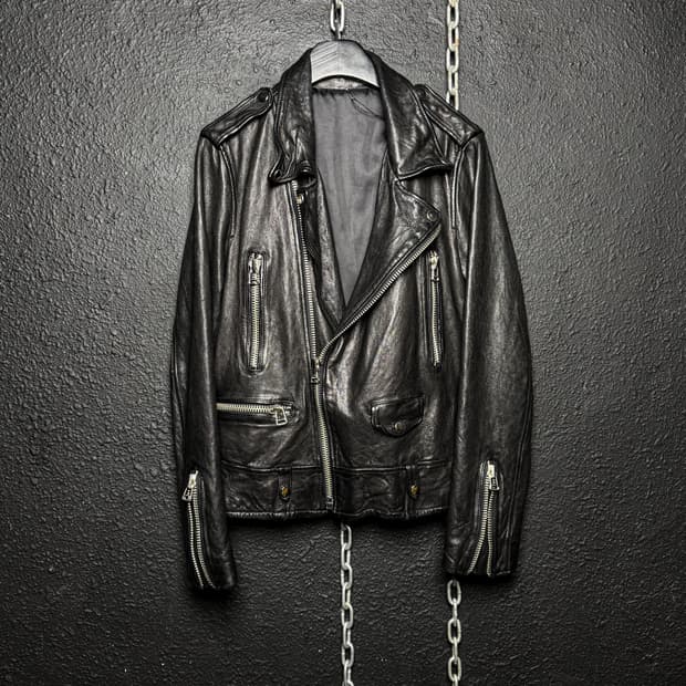 Black Leather Rider Jacket