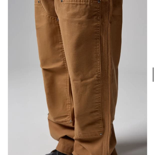 디키즈 스톤워시 덕 캔버스 더블니 팬츠 34