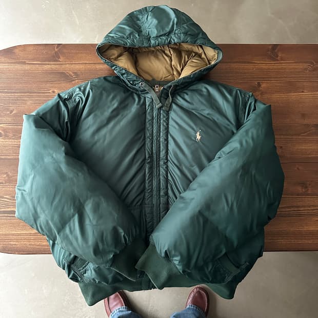 Polo by Ralph Lauren 후디드 다운 패딩 자켓