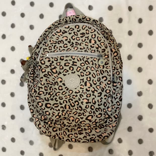 키플링 호피백팩