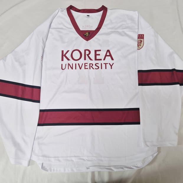고려대학교 아이스하키 17번 유니폼 팝니다 