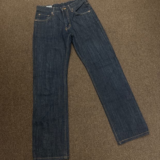 29)에드윈 403 빈티지 흑청 데님팬츠