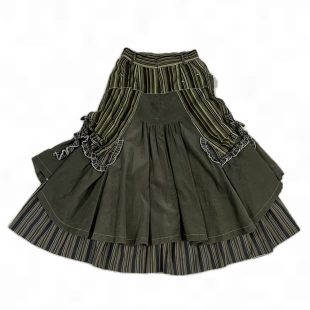 빈티지 Vintage Layered Patchwork Skirt