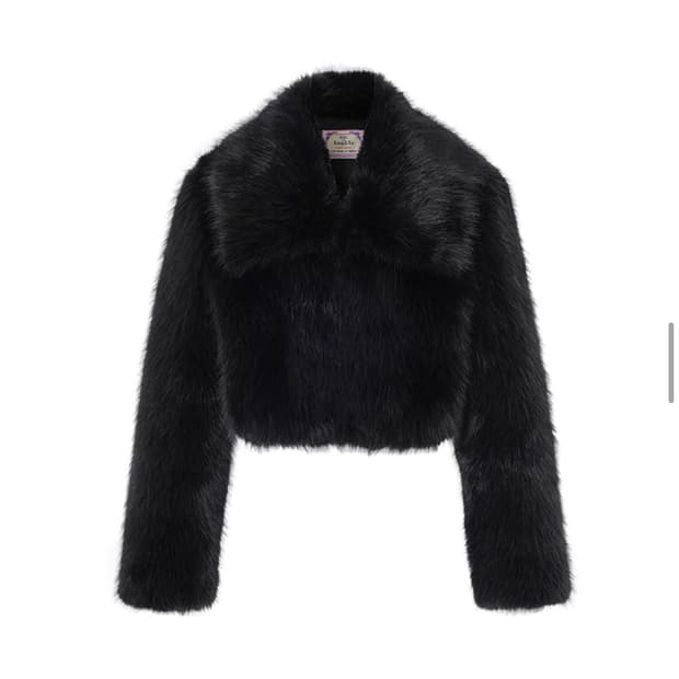 랭앤루 크롭 퍼자켓