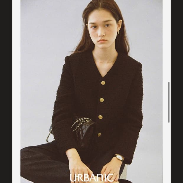 얼바닉30 캄파리 트위드 자켓