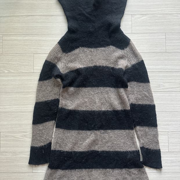 Munich 울 나일론 목니트 