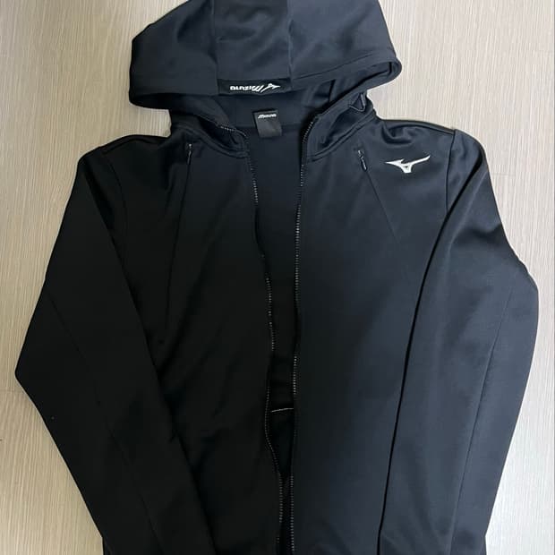 미즈노 풀오버 후드져지