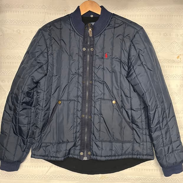 폴로 랄프로렌 네이비 퀼팅 자켓