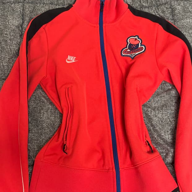 나이키 프랑스 국대 레드 져지