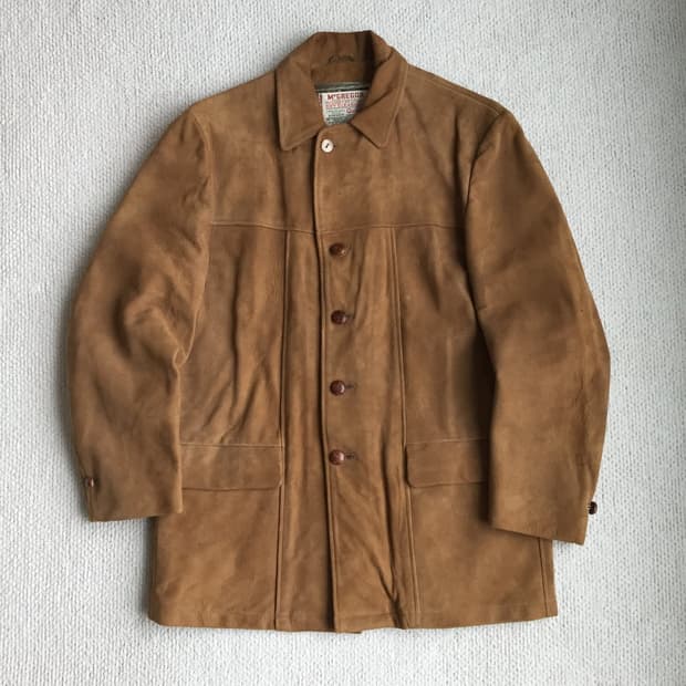 60’s McGREGOR 맥그리거 스웨이드 카코트