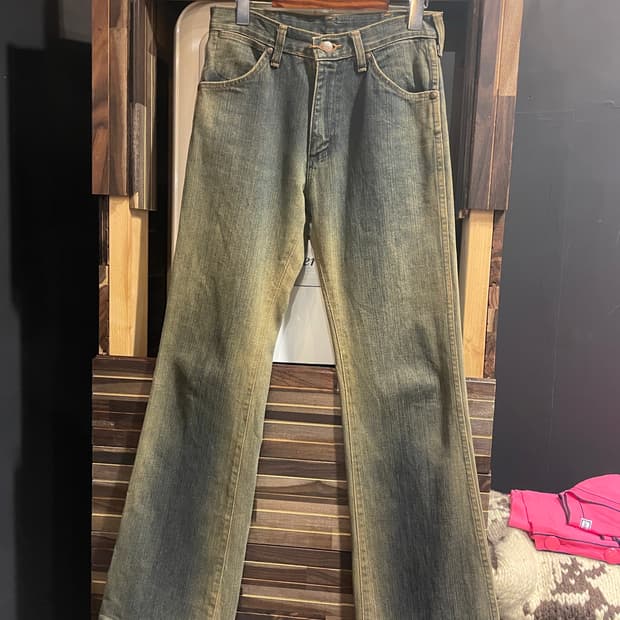 랭글러 부츠컷 데님 팬츠