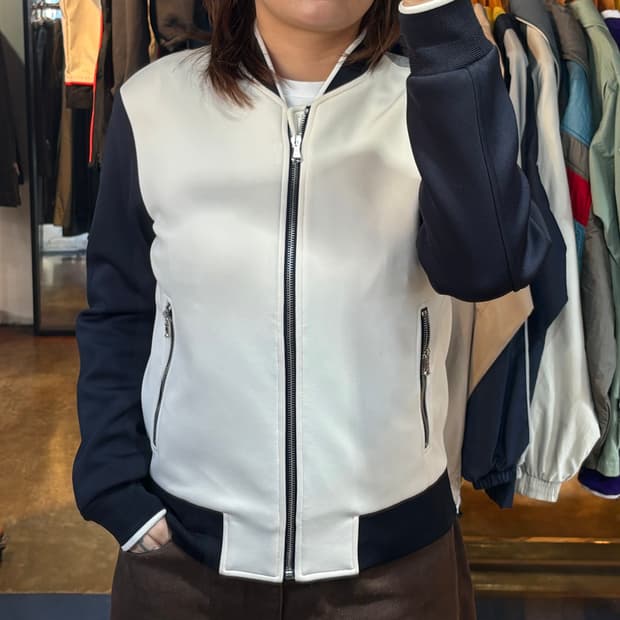 솔리드옴므 배색 네오프랜 자켓