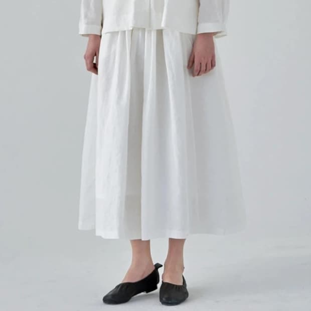 유노이아 모네 스커트 크림 S