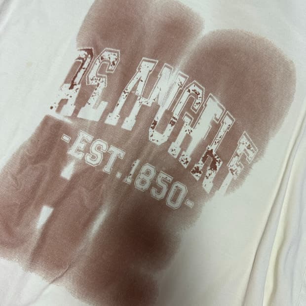 빈티지 워싱 y2k 반팔