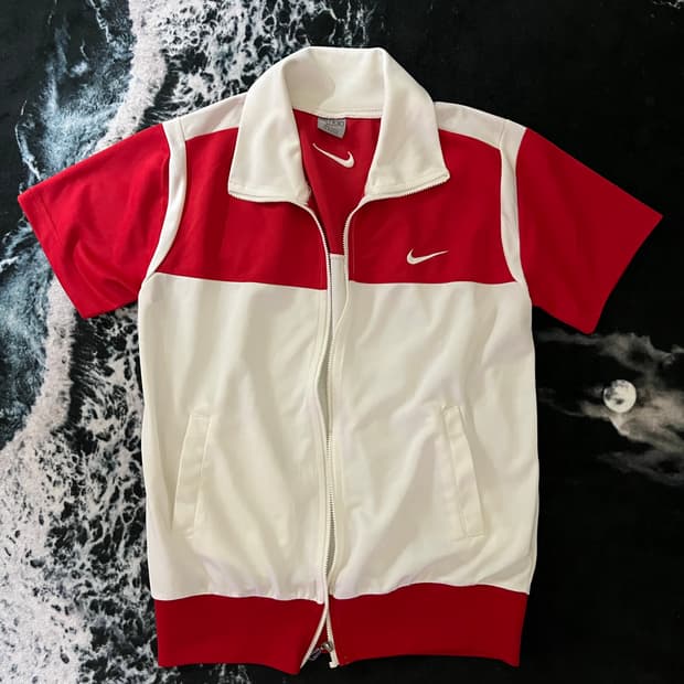 나이키 반팔집업