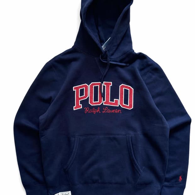 폴로 랄프로렌 로고 스펠아웃 후디 L 