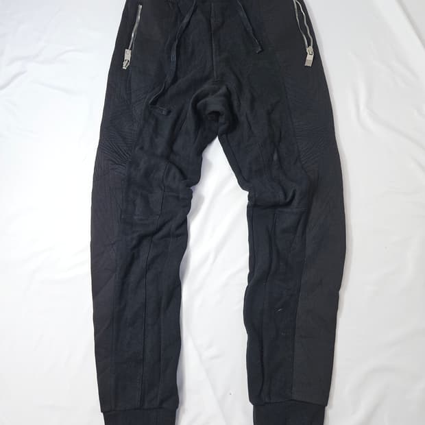 노나곤 NONA9ON 정품 바이커 조거팬츠 스웻 피오갓 릭오웬스 M