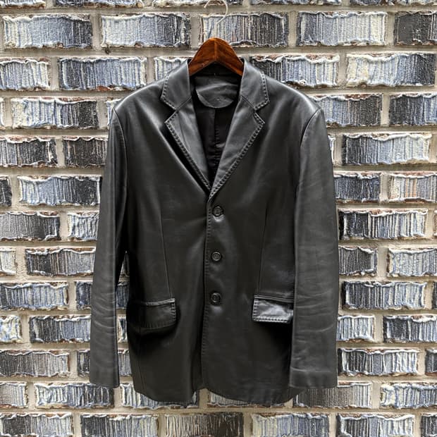 90s 양가죽 블레이저