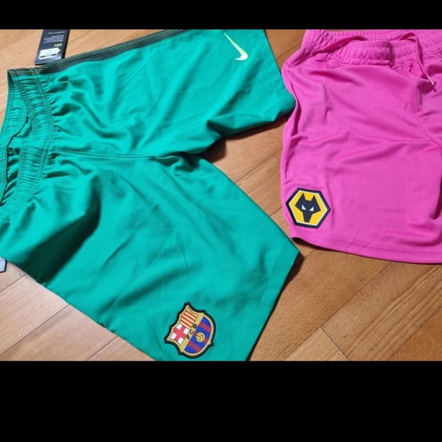 나이키 축구 바르셀로나 울브스 반바지 일괄