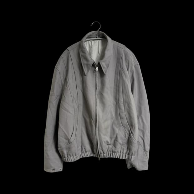 쿠어 울 블루종 미디엄 그레이