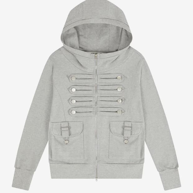 러브이즈트루 나폴레옹 후드집업 그레이