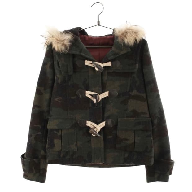 카모 퍼 후드 떡코 