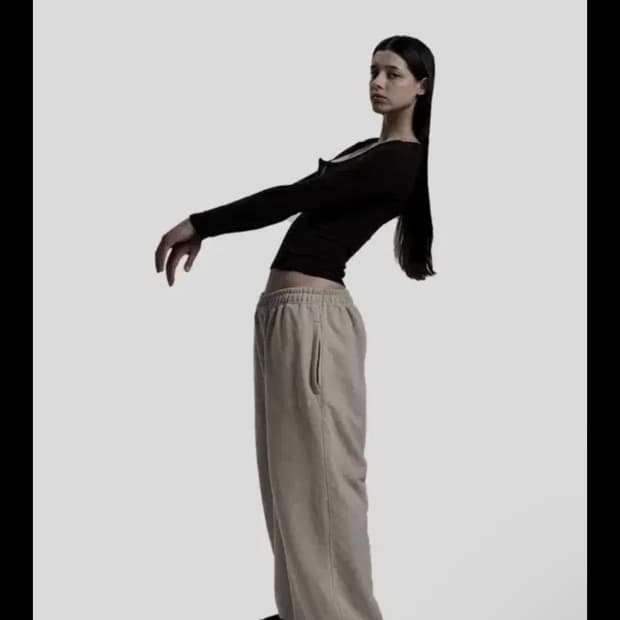 오도어 몰리조거 베이지 2사이즈