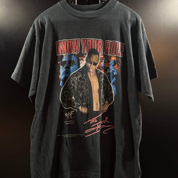 2000 The Rock Know your role Tee