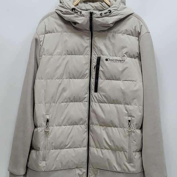 Discovery 디스커버리 다운 후드 플리스 패딩 / 남 110