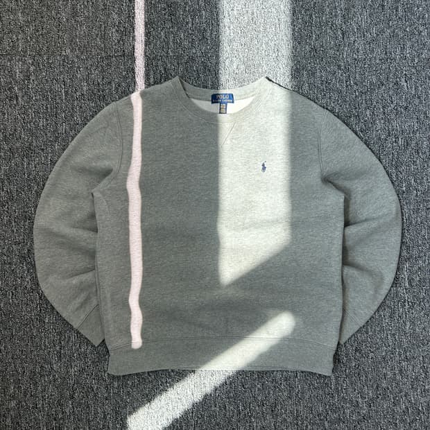 폴로 랄프로렌 그레이 스웻셔츠 맨투맨
