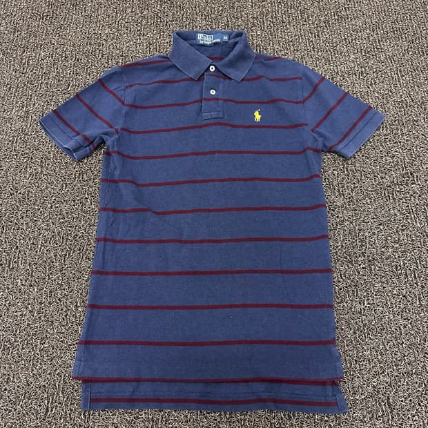 POLO 폴로 랄프로렌 스트라이프 여성 반팔티셔츠 XS