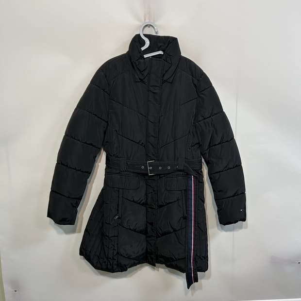 타미힐피거 여성 벨트 롱패딩 55